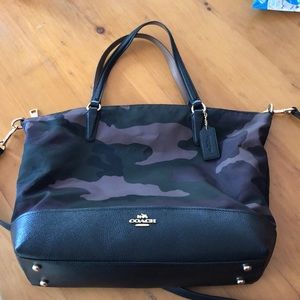Coach Camo Tote